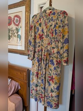 Vintage Milene Joie Floral Dress